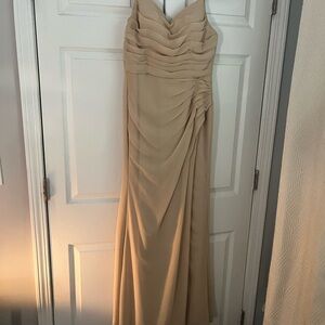 Amazon Beige Maxi Dress